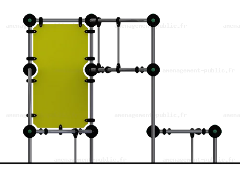 Structure de jeu pour initiation au Parkour